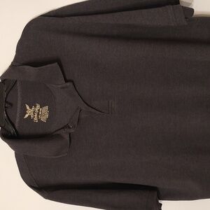 Men's Dark Gray Polo Shirt
